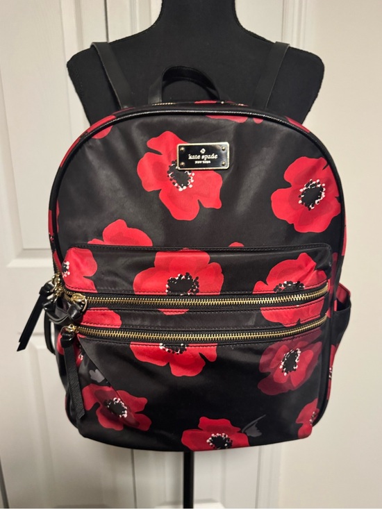 kate spade Handbags - kate spade Wilson poppy Backpack with Red Floral Print